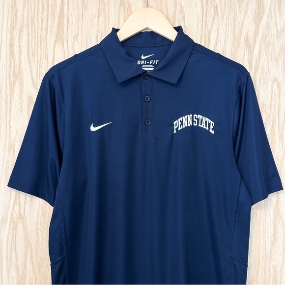 Nike Men’s Penn State Polo Shirt NEW - Picture 3 of 7